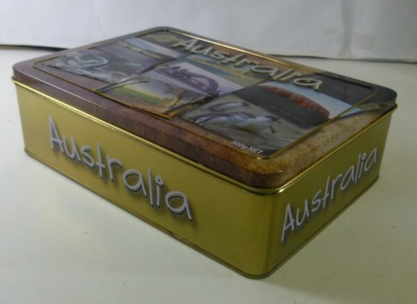 Unibic 'Australia', 'Postcards from Australia', 500g. B. Tin