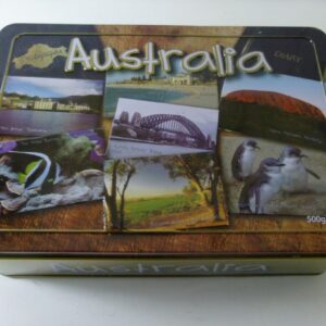 Unibic 'Australia', 'Postcards from Australia', 500g. B. Tin