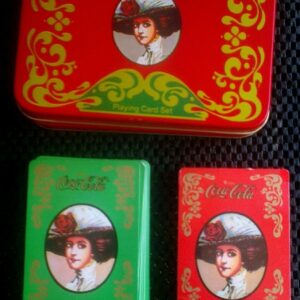 'Coca-Cola', Playing Card Set of 2, in attractive presentation tin