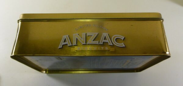 Unibic ANZAC Biscuits, (Australian Light Horse), 500g. Biscuit Tin, c.2008