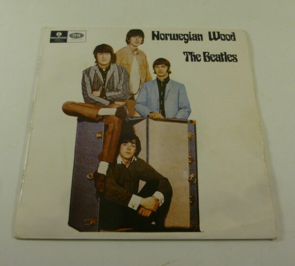 * BEATLES 'NORWEGIAN WOOD', EP Record, in PC, AU c.1968 *