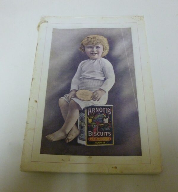 Arnott's 24-page Catalogue of 'Pictures of early Biscuit range ...', c.1910's - copy
