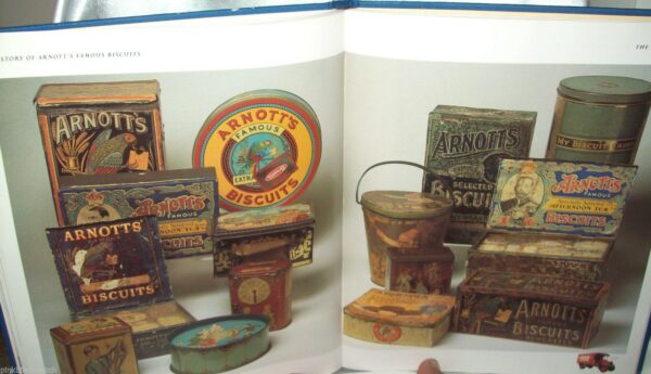 ARNOTT'S 'THE STORY OF ARNOTT'S BISCUITS', hard-cover Book, c.1993
