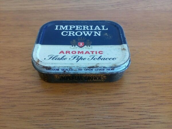 WD & HO WILLS, 'IMPERIAL CROWN', 2 OZ. Tobacco Tin, c.1960's