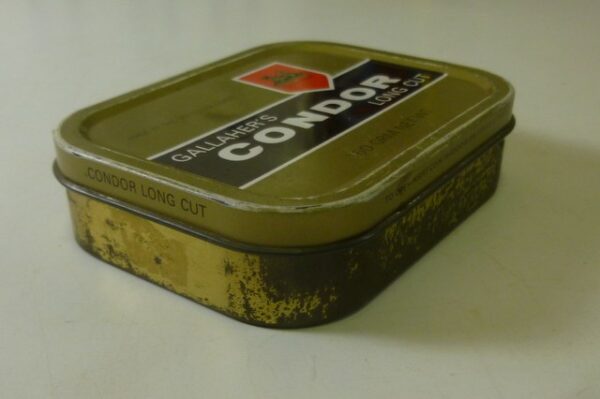 Gallaher's 'CONDOR Long Cut', 50 g. Tobacco tin, c.1970's