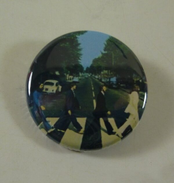 The Beatles 'Abbey Road', 30mm diameter Badge