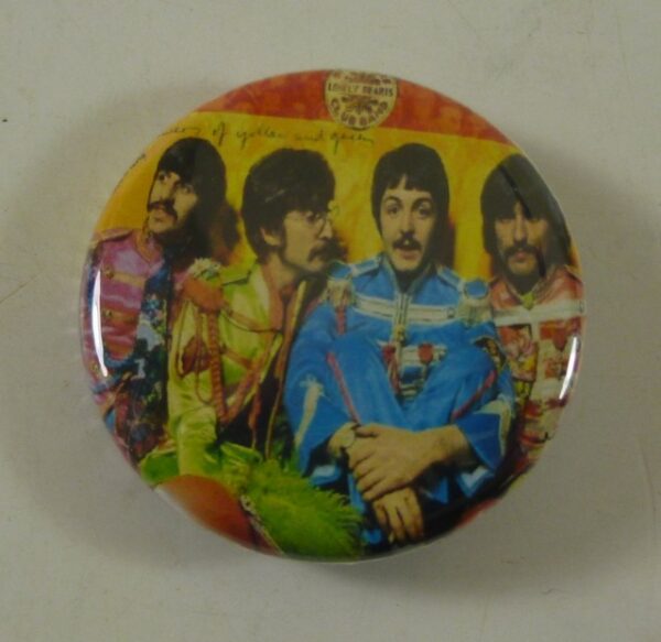 The Beatles 'Sgt Pepper's', 30mm diameter Badge