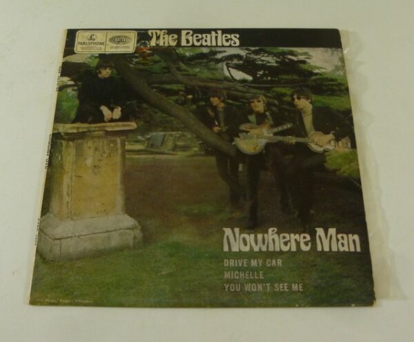 * BEATLES 'Nowhere Man', EP Record, in PC, GEPO 8952, AU c.1965 *