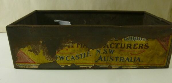 Arnott's 'Selected Afternoon Tea', Newcastle, paper-label, rect. Biscuit Tin