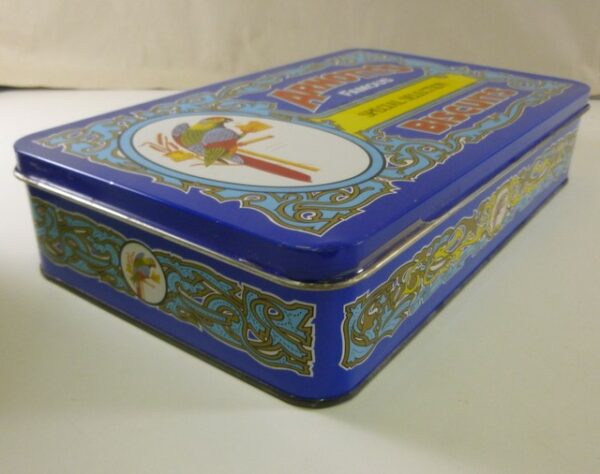 Arnott's 'Special Selection', blue, rect., 450g. Biscuit Tin, c.1987 *