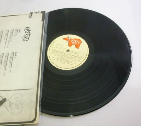 'GREASE' Original Soundtrack, Double LP Record, c.1978