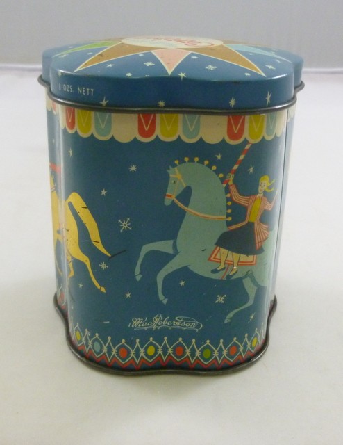 MacRobertson's 'Carnival', ripple-sided, 8 OZS. Toffees Tin, c.1960's
