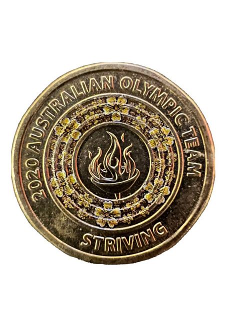 Australian 2 Coin STRIVING for 2020 Australian Olympic Team