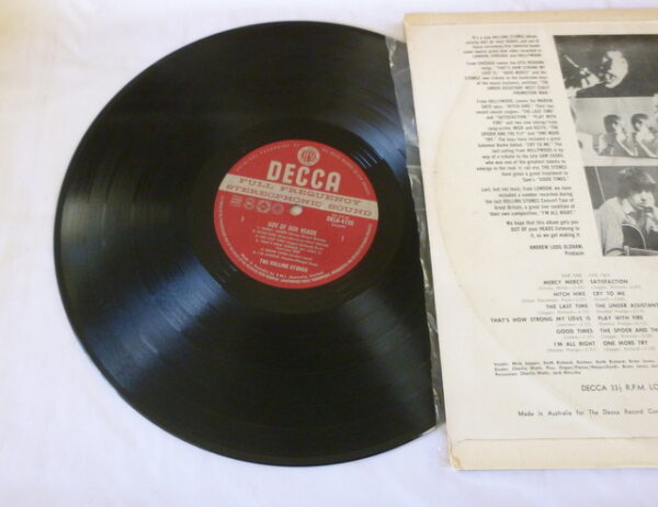 vintage Rolling Stones 'OUT OF OUR HEADS', Stereo LP vinyl Record, AU c.1965 - Image 6