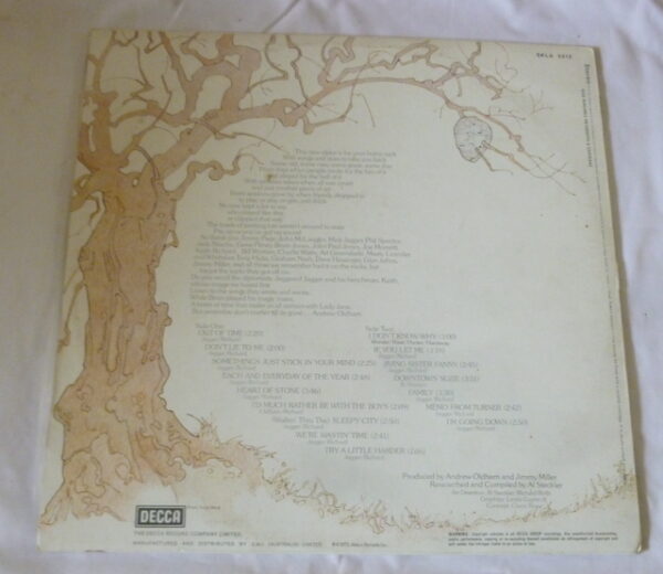 * Rolling Stones 'METAMORPHOSIS' LP vinyl Record, AU c.1975 - Image 4