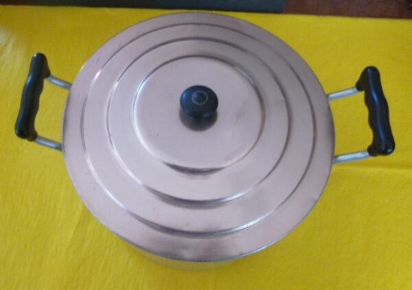 Boiler, 12 Pt., with bakelite handles, in aluminium, c.1950's
