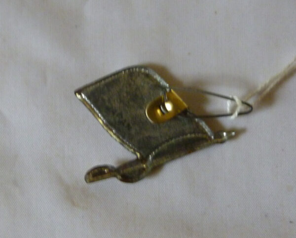 vintage 'Olympic Games, 1956', orange, collector's Badge, c.1956 - Image 3