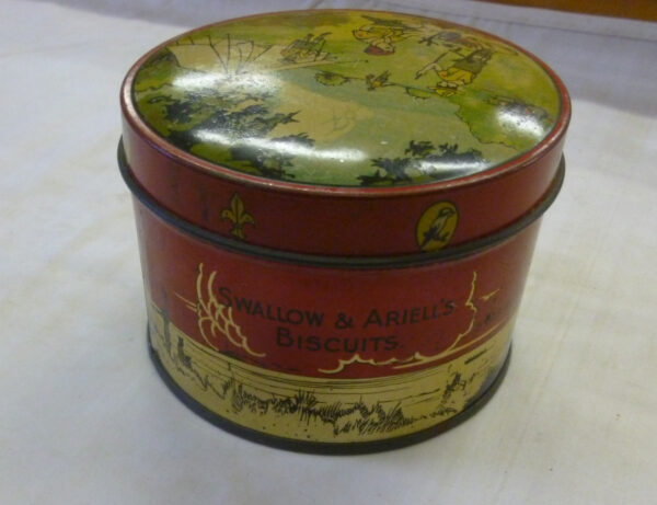 vintage SWALLOW and ARIELL'S. 'Scouting', 3oz. Biscuit Tin, c.1940's - Image 3